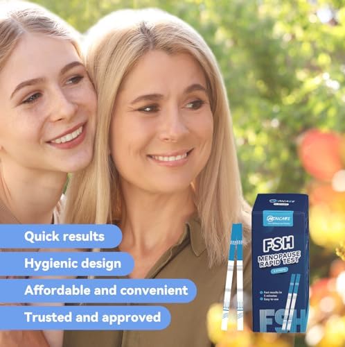Tiras de Prueba Rápida HealCare FSH para Menopausia, 5 Pruebas de Hormona FSH para Mujeres en Casa - imagen 7