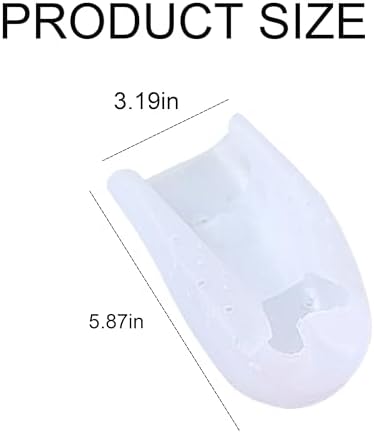 Plantillas ZHQZZPH para Aumento de Altura con Copas para Talón - Elevación de 5.5cm (Hombres y Mujeres) Almohadillas de Silicón Invisibles para - imagen 2