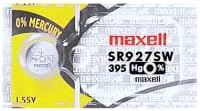 Batería de Reloj Maxell SR927SW 395 D395 SR57 SR927 de Óxido de Plata - imagen 1