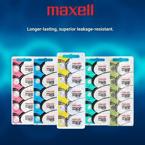 Batería de Reloj Maxell SR927SW 395 D395 SR57 SR927 de Óxido de Plata - imagen 4