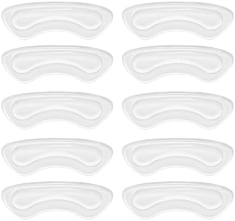 EACOZY Agarraderas para Tacones, Inserciones Transparentes para Zapatos, Almohadillas para Talones para Hombres y Mujeres, 5 Paquetes - imagen 1