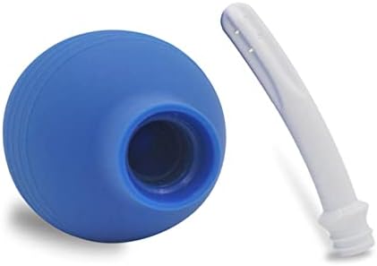 Bodundirect Bulbo Enema Anal y Ducha Vaginal para Limpieza de Colon - 10.4 Onzas, Azul, Ideal para Detox y Estreñimiento - imagen 2