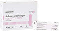 Curitas Adhesivas McKesson, Estériles, Tela, Rosa, 3/4 in x 3 in, 100 Piezas, 1 Paquete - imagen 1