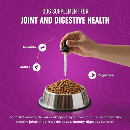 Colágeno Líquido Premium para Perros (120ml) - Suplemento Diario con Colágeno Tipos I, II y III y Ácido Hialurónico - Salud Articular y Digestiva - - imagen 5