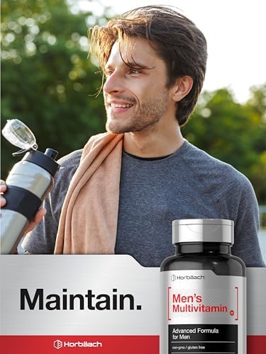 Multivitaminas para Hombres Horbäach | 60 Tabletas | Fórmula Avanzada | Con Vitamina C, D, Magnesio, Minerales y Más | Suplemento Sin OGM y Sin Gluten - imagen 7