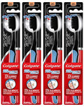 Cepillo de Dientes Colgate Slimsoft con Carbón | Paquete Combo de 4 piezas - imagen 1