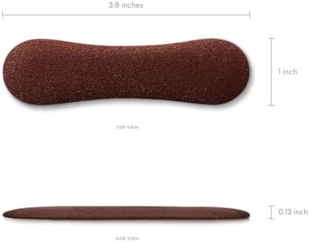 FLEXZENSE Tiras para Sandalias | Comodidad y Protección Contra Estraps Difíciles | 1 Par (Marrón Silla) - imagen 5