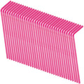 Popotes de Plástico Flexibles Desechables Rosa Fucsia - 11.5, Paquete de 50 - Ideales para Fiestas y Uso Diario - imagen 1