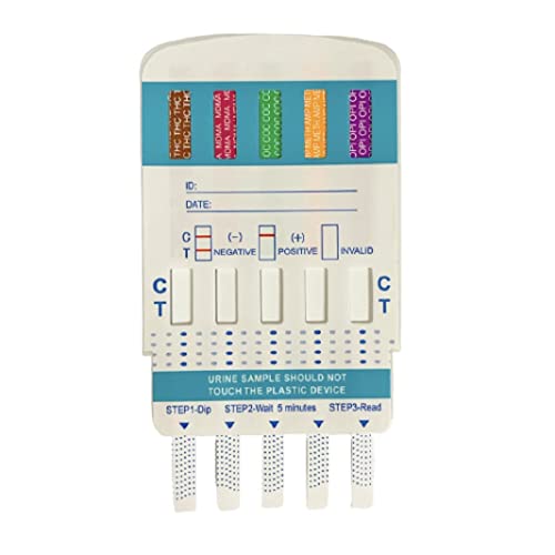 Kit de Prueba de Drogas de 10 Paneles, Detecta 10 Tipos Diferentes de Drogas. - imagen 3