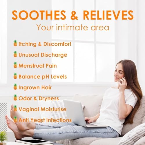 Paquete de 3 Aceites Yoni Orgánicos para Mujeres - Equilibrio de pH - Desodorante Femenino - Hidratante Vaginal - Elimina Olores con Aceite Esencial - imagen 5