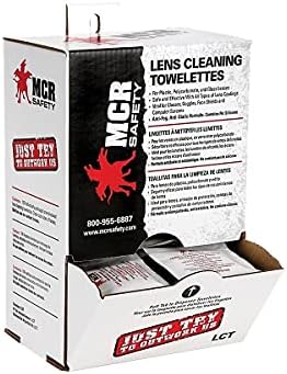 Toallitas Limpiadoras de Lentes Premoistened MCR Crews LCT (Caja de 100) - imagen 1