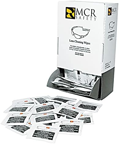 Toallitas Limpiadoras de Lentes Premoistened MCR Crews LCT (Caja de 100) - imagen 2