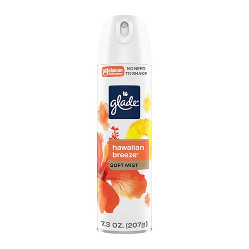 Aerosol Ambientador Glade Spray Suave para el Hogar, Fragancia Brisa de Hawái, 7.3 oz, 1 pieza - imagen 3