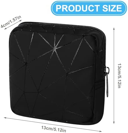 Bolsa Ouligay para Período, Estuche para Tampones y Toallas Sanitarias, Kit Menstrual Portátil para Adolescentes y Mujeres - imagen 2