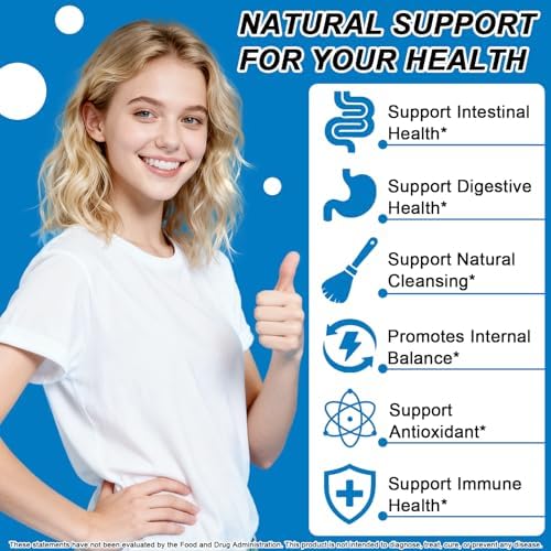 Limpiador de Ajenjo, Nuez Negra y Clavo para Humanos - Gotas Líquidas, Suplemento Digestivo con Clavo, Orégano, Guanábana y Calabaza, 2 fl oz - imagen 3