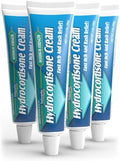 Crema de Hidrocortisona Natureplex 1% 1.0 Oz (Paquete de 4) Alivio Máximo para Picazón, Urticaria, Erupciones, Eczema, Psoriasis y Picaduras de - imagen 1