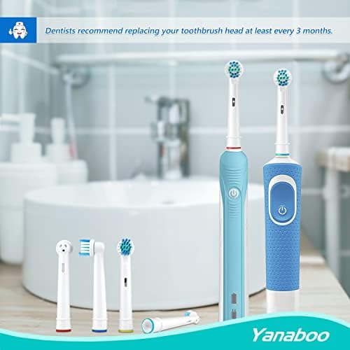 Paquete de 8 Cabezas de Cepillo de Dientes Reemplazables Compatibles con la Mayoría de los Cepillos Eléctricos Braun Oral-B Vitality Professional - imagen 6