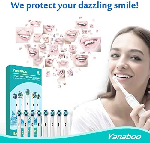 Paquete de 8 Cabezas de Cepillo de Dientes Reemplazables Compatibles con la Mayoría de los Cepillos Eléctricos Braun Oral-B Vitality Professional - imagen 7