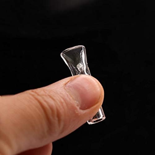 Puntas de Vidrio Reutilizables con Filtro, Boquilla Plana Ø8mm, Ø5mm Interior, 35mm Largo, 10 Piezas para DIY y Fácil Limpieza - imagen 7