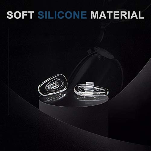 Almohadillas de nariz para gafas, 6 pares de 14mm, almohadillas de silicona suave para gafas - imagen 4