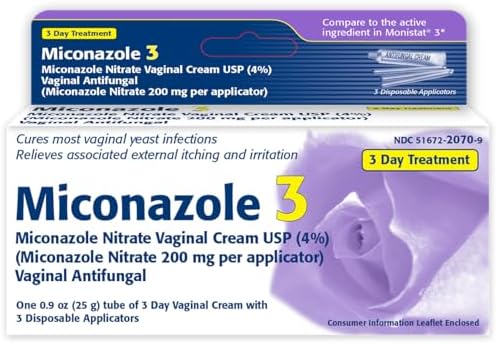 Tratamiento de Infección Vaginal TARO de 3 Días para Mujeres – Crema Vaginal de 25g con 4% de Nitrato de Miconazol, Efectiva y Rápida para el Cuidado - imagen 1