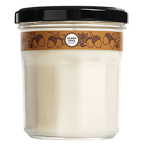 Vela Aromática de Soja MRS. MEYER'S CLEAN DAY, 35 Horas de Duración, Hecha con Cera de Soja y Aceites Esenciales, Acorn Spice, 7.2 oz - imagen 2