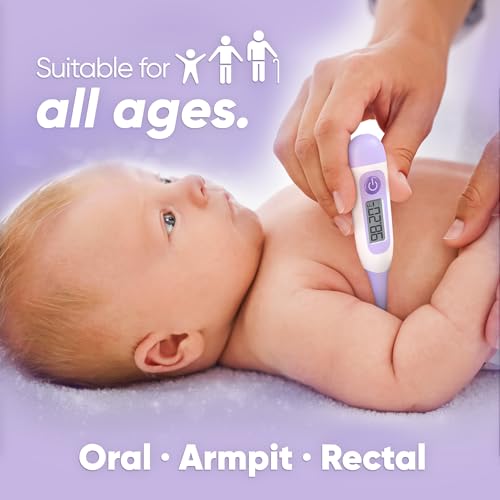 Termómetro Basal Digital Wondfo para Mujeres – Termómetro BBT para Seguimiento de Ovulación y Embarazo – Alta Precisión, Pantalla LCD y Resistente al - imagen 7