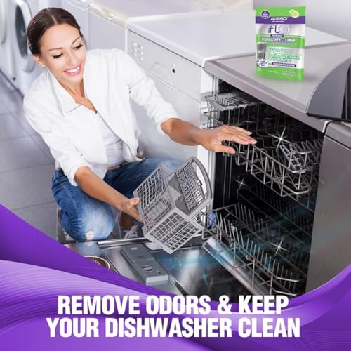 Tabletas Limpiadoras para Lavavajillas iFLO con iFLObiotic – Limpieza Profunda y Desodorante para Eliminar Olores, Remover Residuos y Frescar, - imagen 5