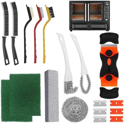 Set de Cepillos para Limpiar Hornos de Alta Resistencia, Accesorios para la Limpieza de Estufas, Parrillas y Superficies de Cocina - Elimina Grasa y - imagen 1
