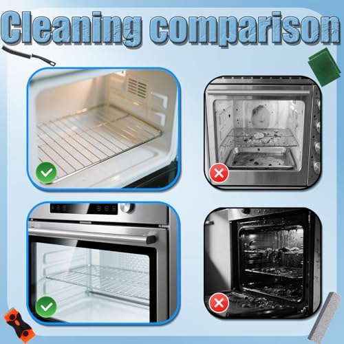 Set de Cepillos para Limpiar Hornos de Alta Resistencia, Accesorios para la Limpieza de Estufas, Parrillas y Superficies de Cocina - Elimina Grasa y - imagen 6