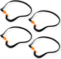 Tapones para oídos Banded para Tiro (4 Pzs, Naranja) – Protección auditiva de silicona reutilizable con banda para el cuello, reducción de ruido de - imagen 1