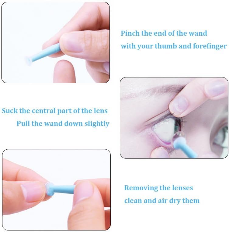 Juego de 15 Piezas de Herramientas para Remover Lentes de Contacto, Extractor de Lentes Esclerales y Ventosas para Inserción - imagen 5