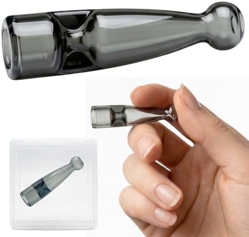 Soporte de Cigarrillos de Vidrio – Boquilla de Borosilicato Compacta, Diseño Portátil, Compatible con Cigarrillos de Tamaño Estándar, Fácil de Limpiar - imagen 1