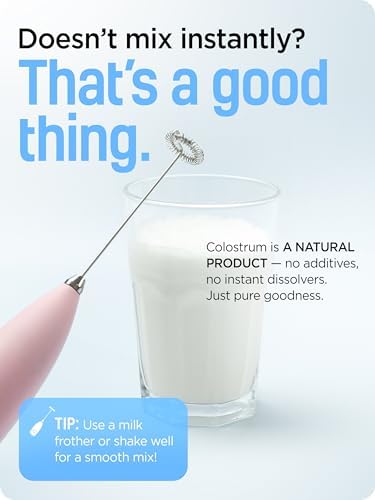Polvo de Calostro Bovino para Hombres y Mujeres, Fuente de IgG e IgA, Calostro Puro Alimentado con Pasto para Salud Digestiva, Soporte Inmunológico, - imagen 3