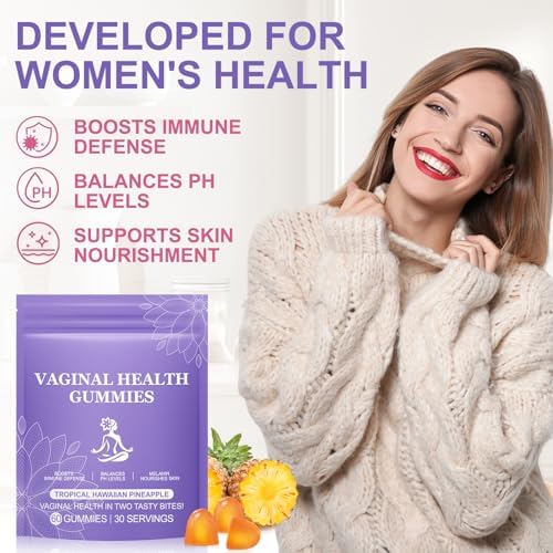 Gomitas Premium para el Equilibrio Femenino, Probióticos Vaginales Vitales, Sabor Piña, Salud Digestiva, Inmunidad y Bienestar para Mujeres de Todas - imagen 6