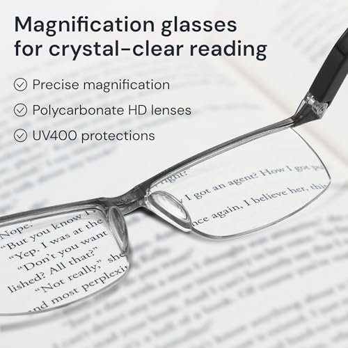 Gafas de Lectura Gaoye 2.0 para Hombre - Lentes Resistentes con Filtro de Luz Azul - Ajuste Cómodo con Montura TR90 - imagen 3