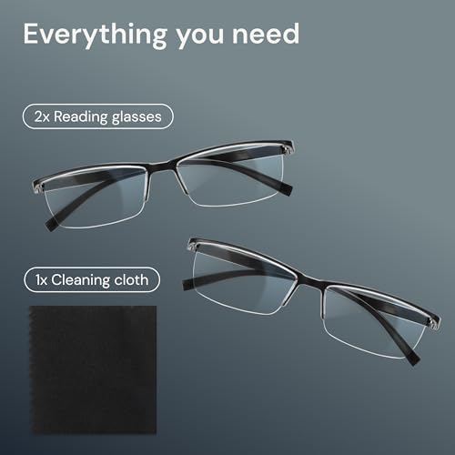 Gafas de Lectura Gaoye 2.0 para Hombre - Lentes Resistentes con Filtro de Luz Azul - Ajuste Cómodo con Montura TR90 - imagen 8