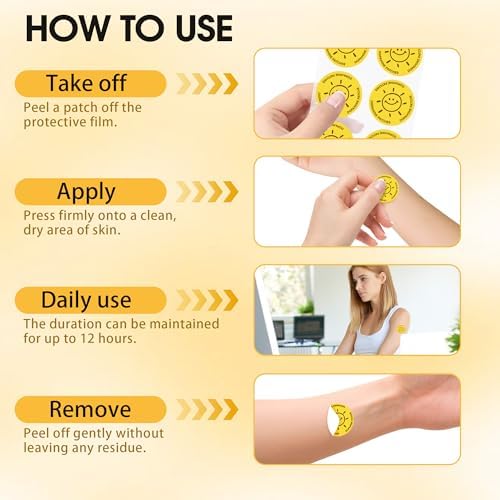 Parches Liftouch de Dopamina para Concentración, Motivación y Positividad – Parches Naturales de Soporte Emocional Diario - imagen 3