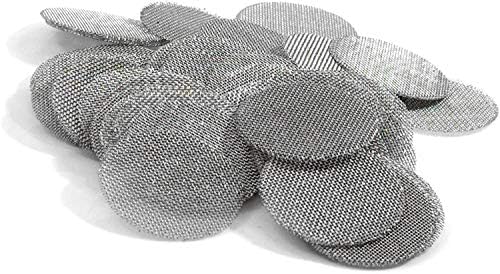 Filtros de Malla de Acero Inoxidable para Tubos - Hecho en EE. UU. - 50 unidades de 3/4 pulgadas (.75) - imagen 1