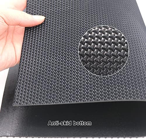 DUTWROY Almohadilla de Reparación de Suela de 2.2MM para Zapatos, Material de Goma Negro para Reparar Calzado de Hombre y Mujer - imagen 3