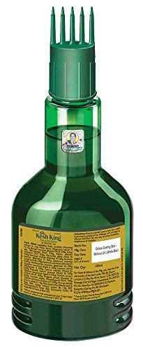 Aceite Capilar Ayurvédico KESH KING | Aceite Herbal con Bhringraj y Amla | Fomenta el Crecimiento del Cabello | Reduce la Caída | Nutre el Cuero - imagen 4