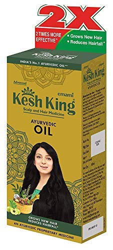 Aceite Capilar Ayurvédico KESH KING | Aceite Herbal con Bhringraj y Amla | Fomenta el Crecimiento del Cabello | Reduce la Caída | Nutre el Cuero - imagen 5