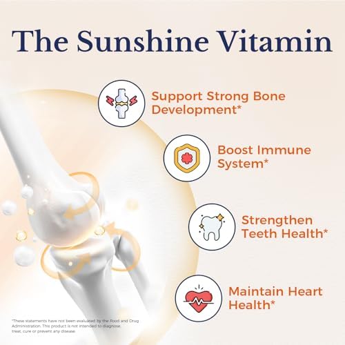 Vitalitown Vitamina D3 125 mcg (5000 UI) Alta Potencia para Huesos, Dientes, Corazón e Inmunidad, a Base de Aceite de Oliva, No GMO, Sin Gluten, 90 - imagen 4