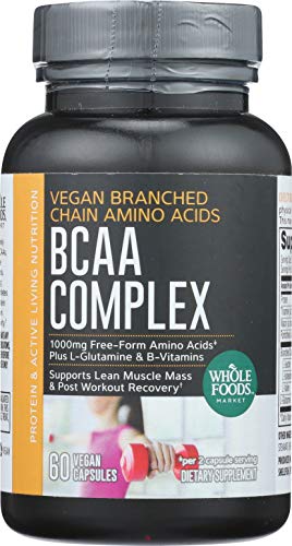 Whole Foods Market, Complejo de BCAA, 60 Cápsulas - imagen 3