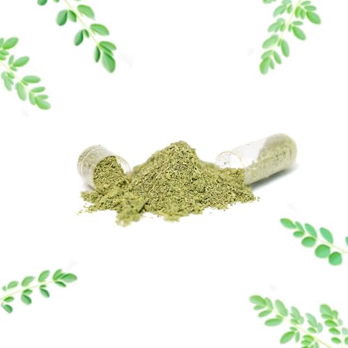 Cápsulas de Polvo de Moringa - Suplemento Natural Verde, Energía, Piel, Inmunidad y Salud Digestiva, Rico en Antioxidantes y Vitaminas - 60 Cápsulas - imagen 7