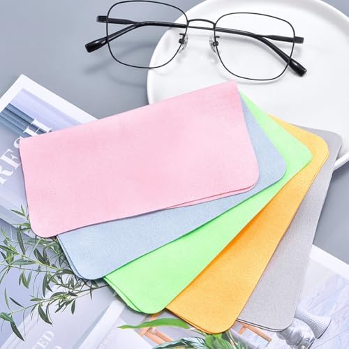 Paquete de 10 Paños de Limpieza para Gafas Shammy, Muy Absorbentes y Suaves, Grosor de 230GSM - imagen 4