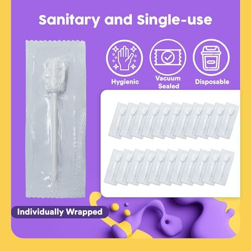 Limpiador de Lengua para Bebés Trueocity – Limpiador Oral Suave para Recién Nacidos, Higiene Bucal para Bebés de 0-3 Meses, Paquete de 55 Unidades - imagen 7