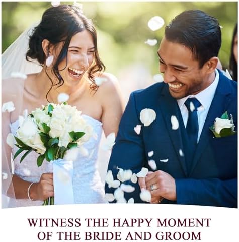 Paquete de 50 Piezas de Servilletas para Bodas AIOMOB - Paquetes de Papel para las Lágrimas de Felicidad, Ideal para Bolsas de Bienvenida de Invitados - imagen 5