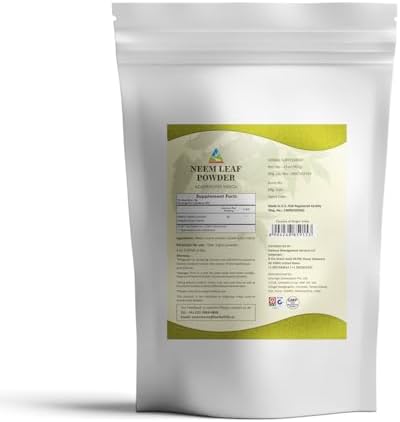 HERBAL HILLS Polvo de Neem Azadirachta Indica | 32 Oz | Hojas de Neem Puras - imagen 2