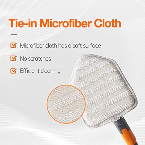 Pañales de Microfibra CLEANHOME Reemplazo 3 Piezas para Cepillos de Fregado de Bañera y Azulejos - imagen 2